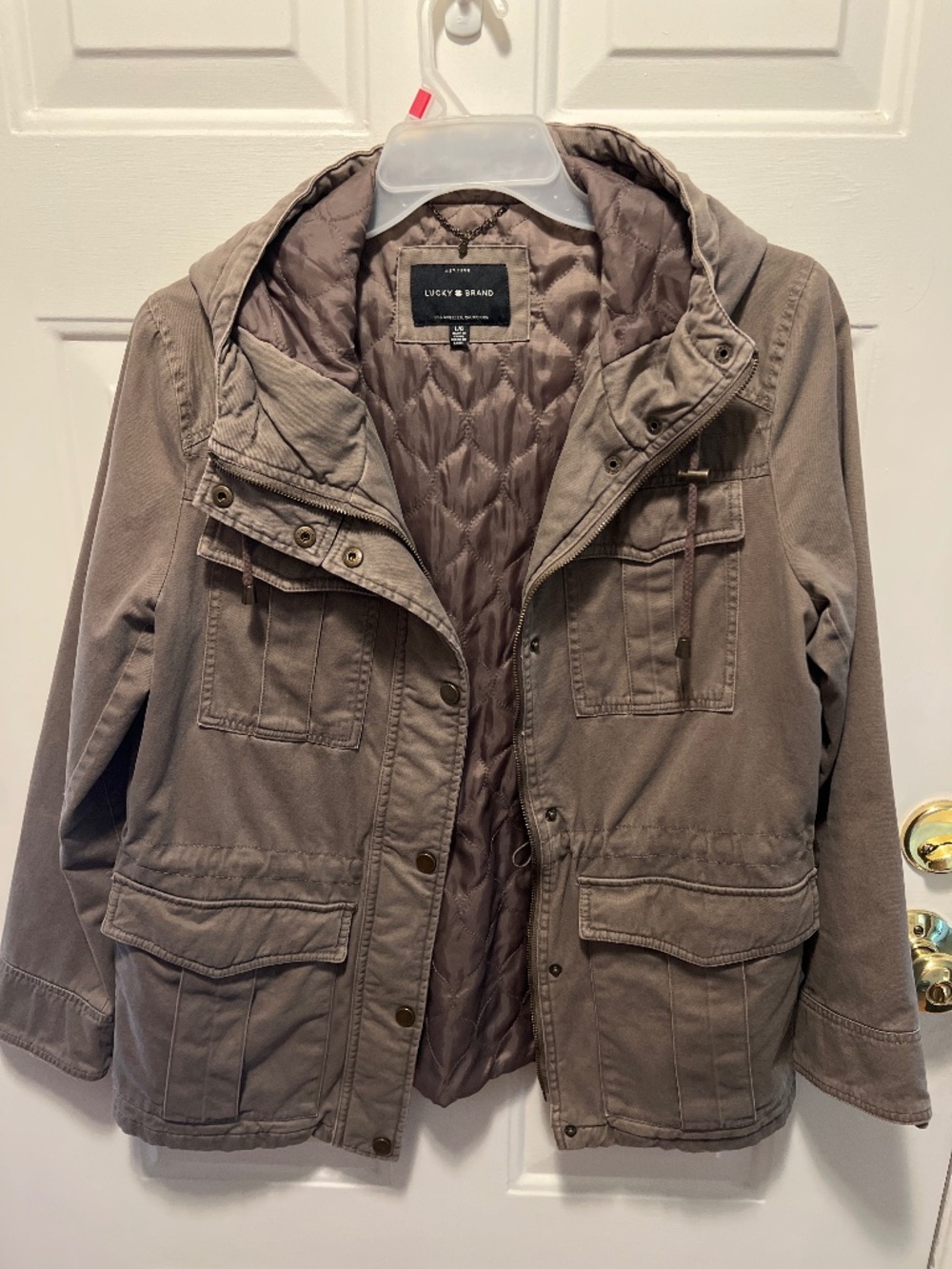 100% Cotton Shell Quilted Jacket
